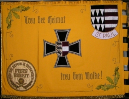 Die Fahne wurde im Jahre 1976 angeschafft und gesegnet